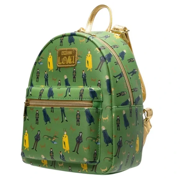 Loungefly Marvel Loki Variants EE Exclusive Mini Backpack - Picture 6 of 7